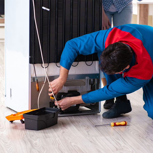 how much do you charge for refrigerator repair services in Rock Falls